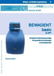 Bewadent basic 2012-08-Q- D.pmd - Aquaprodentis Vertrieb Gmbh