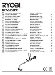 RLT-1000EX - Ryobi