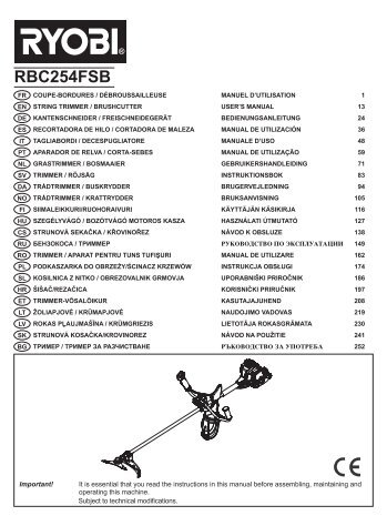 RBC254FSB - Produktinfo.conrad.com