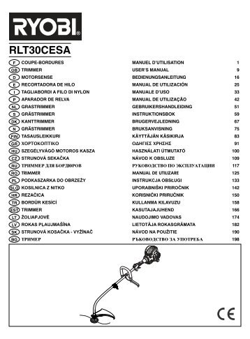 RLT30CESA - Ryobi nářadí