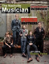 January–March 2013 - Nashville Musicians Association