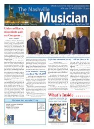 Musicians Jan - 01 - Nashville Musicians Association