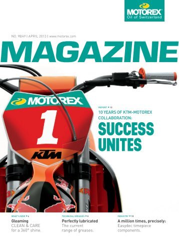 SUCCESS UNITES - Motorex