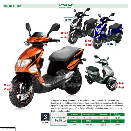 PGO scooter katalog 2011-2012 - Scootergrisen