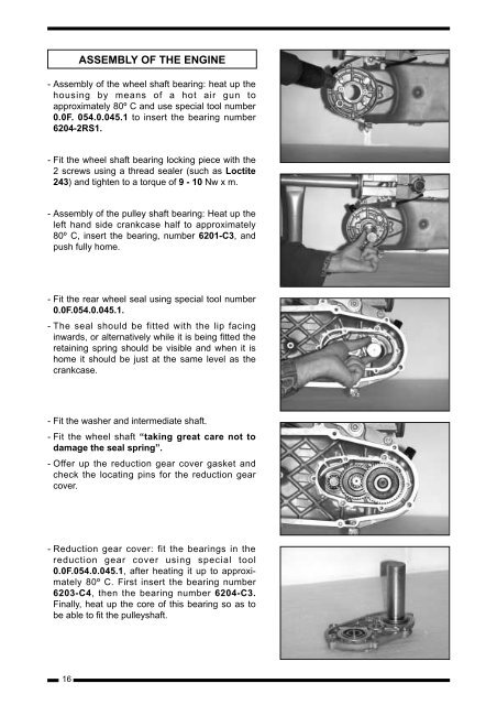 Derbi servicemanual - Scootergrisen