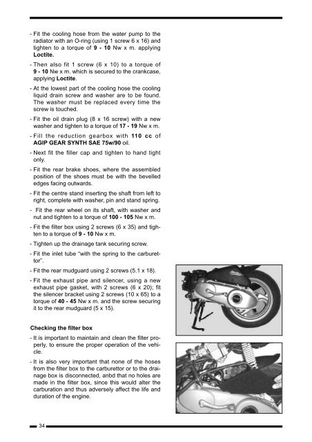 Derbi servicemanual - Scootergrisen