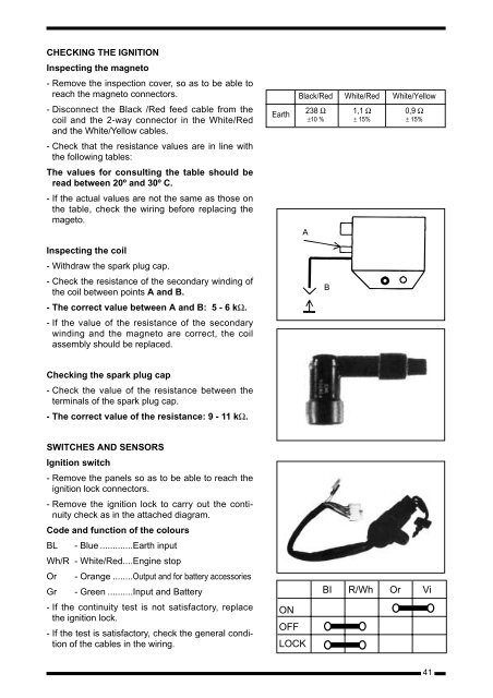 Derbi servicemanual - Scootergrisen