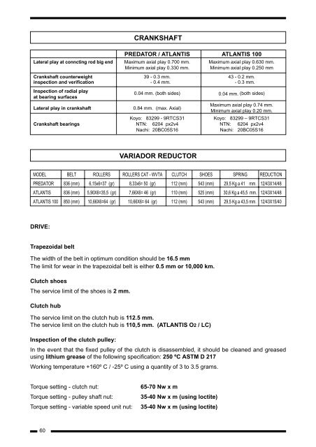 Derbi servicemanual - Scootergrisen