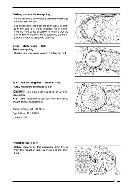 Derbi servicemanual - Scootergrisen