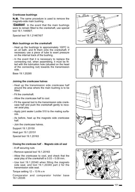 Derbi servicemanual - Scootergrisen