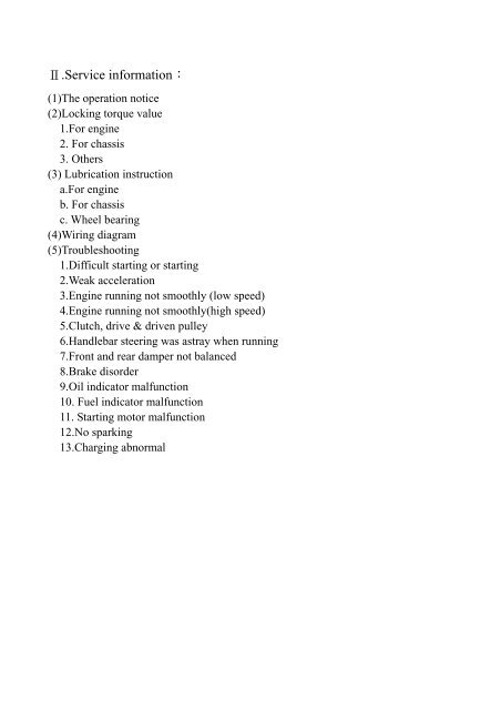 PGO G-Max (M2) servicemanual - Scootergrisen