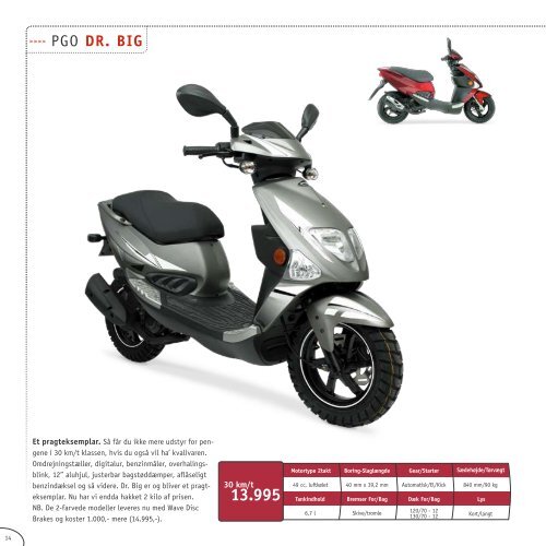 PGO scooter katalog 2008 - Scootergrisen