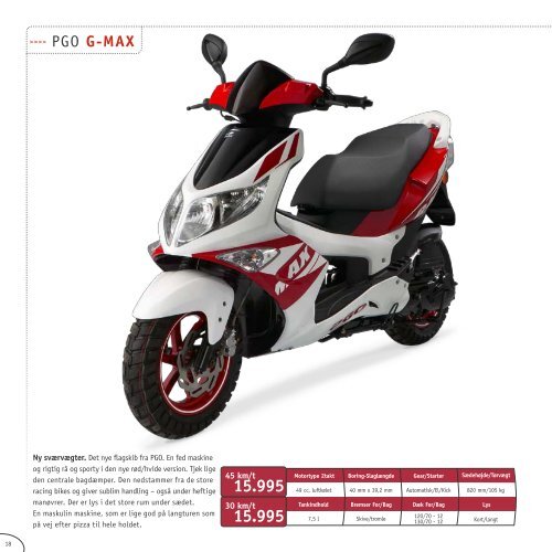 PGO scooter katalog 2008 - Scootergrisen