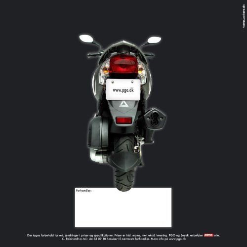 PGO scooter katalog 2008 - Scootergrisen