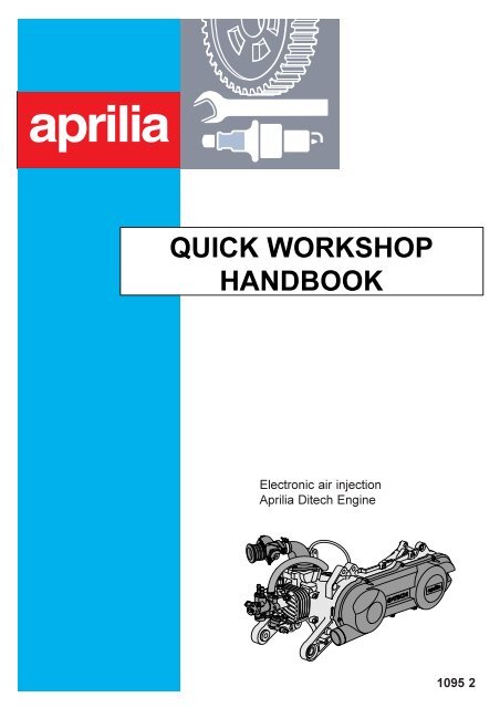 Aprilia Ditech quick workshop manual - Scootergrisen