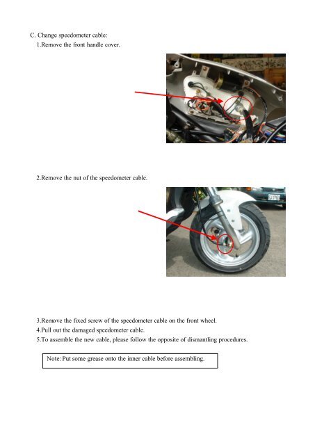 PGO PMX Sport (PM) servicemanual - Scootergrisen