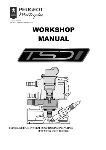 Peugeot workshop manual TSDI injection system ... - Scootergrisen