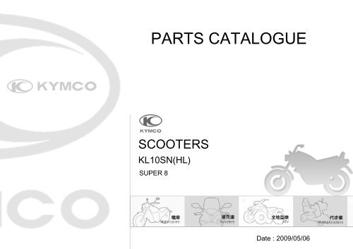 Kymco Super 8 reservedele - Scootergrisen