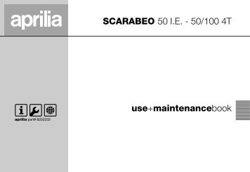 aprilia_scarabeo_brugerogservicemanual.pdf S ... - Scootergrisen