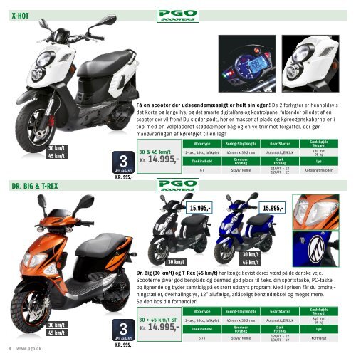 PGO scooter katalog 2012-2013 - Scootergrisen