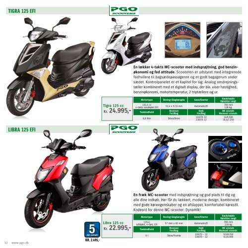 PGO scooter katalog 2012-2013 - Scootergrisen