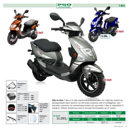 PGO scooter katalog 2010-2011 - Scootergrisen