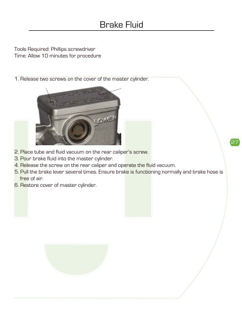 EVT 168 servicemanual - Scootergrisen