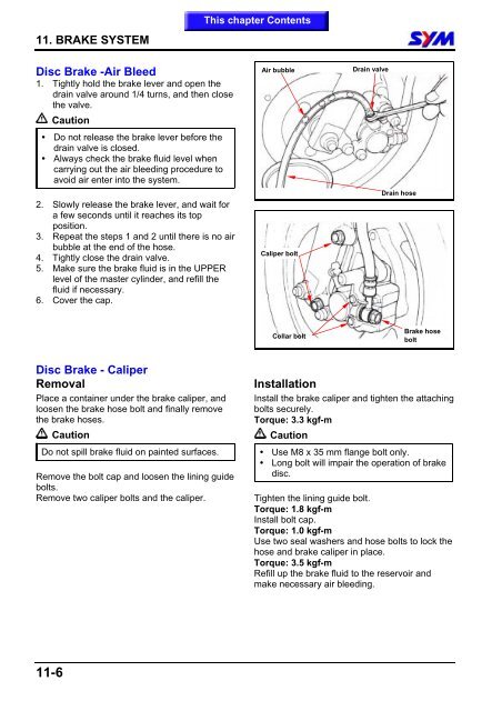 Sym Jet Euro X servicemanual - Scootergrisen