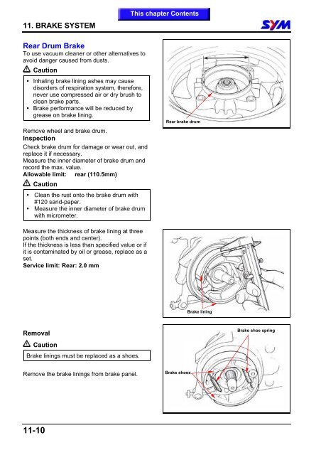 Sym Jet Euro X servicemanual - Scootergrisen