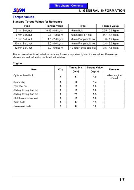 Sym Jet Euro X servicemanual - Scootergrisen