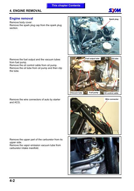 Sym Jet Euro X servicemanual - Scootergrisen