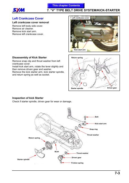 Sym Jet Euro X servicemanual - Scootergrisen
