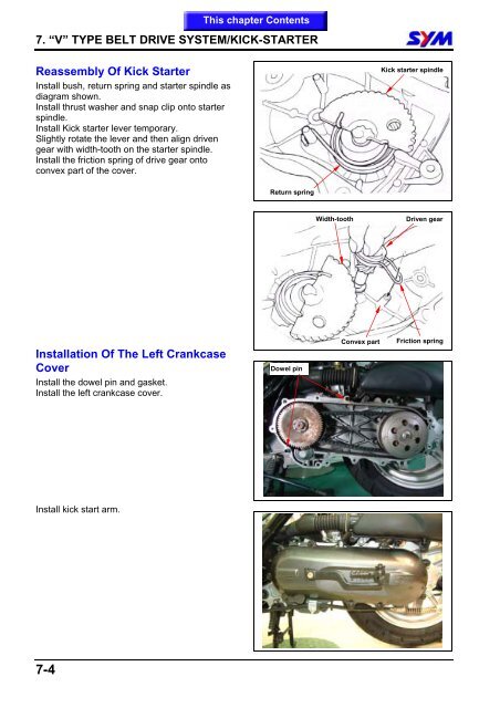 Sym Jet Euro X servicemanual - Scootergrisen