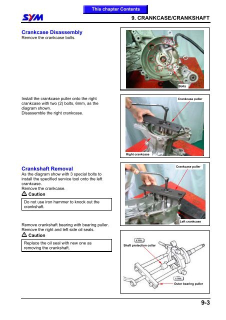 Sym Jet Euro X servicemanual - Scootergrisen