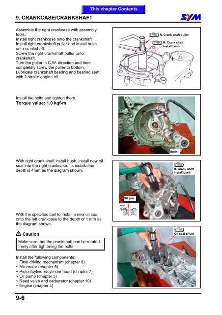 Sym Jet Euro X servicemanual - Scootergrisen