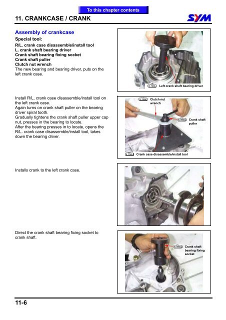 Sym HD 125/200 servicemanual - Scootergrisen