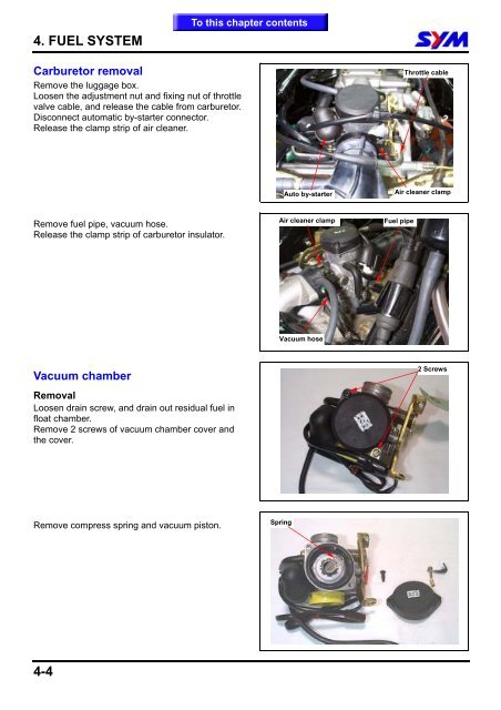 Sym HD 125/200 servicemanual - Scootergrisen