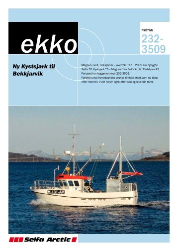 ekko Ny Kystsjark til Bekkjarvik - Selfa Arctic