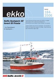 Selfa Kystsjark 35' levert til Frosta - Selfa Arctic
