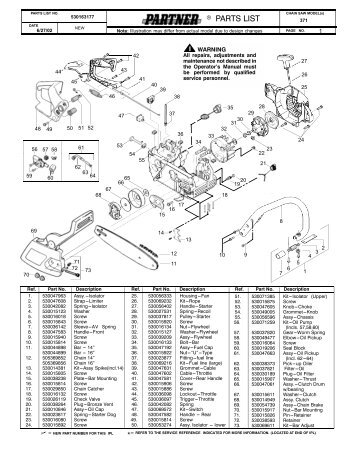 IPL, Partner, P371, 2002-06, Chain Saw