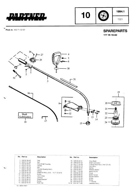 IPL, Partner, T321, 952715282, 1994-01, Trimmer