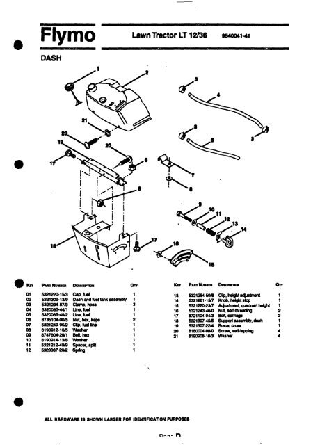 IPL, Flymo, LT1236, 964004141, 1992-01, Tractor