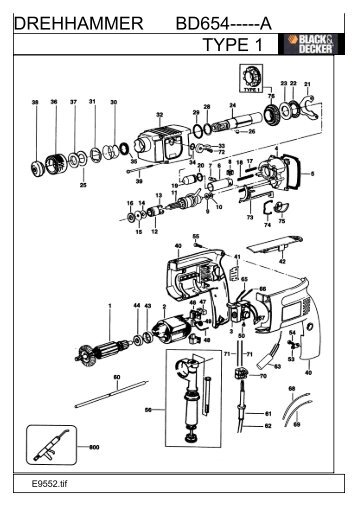 DREHHAMMER BD654-----A TYPE 1