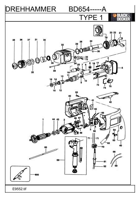 DREHHAMMER BD654-----A TYPE 1