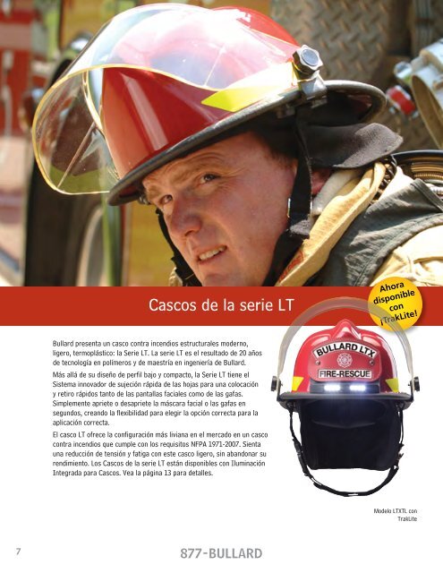 Fire and Rescue Face Protection Incendio y Rescate - Bullard