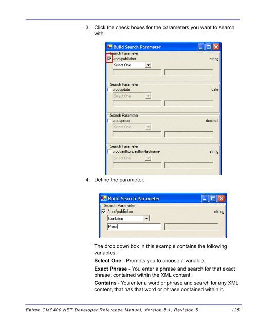 Ektron CMS400.NET Developer Reference Manual