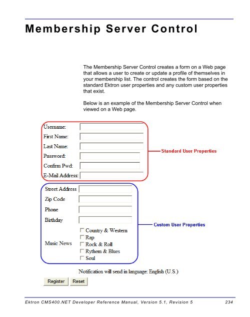 Ektron CMS400.NET Developer Reference Manual