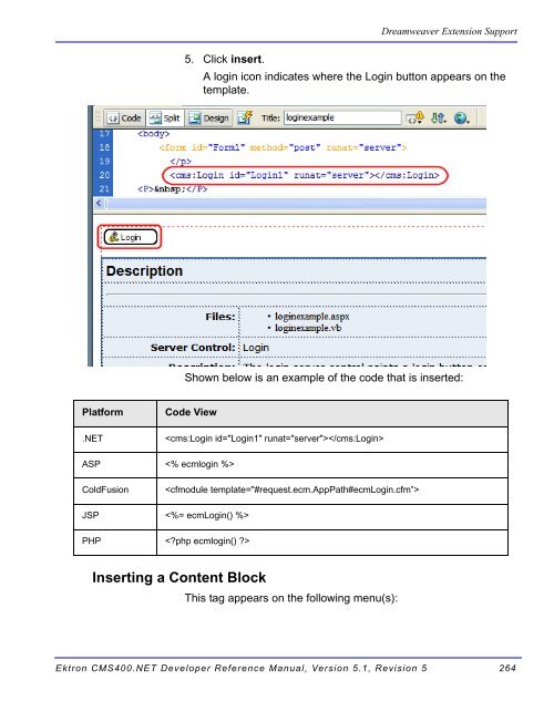 Ektron CMS400.NET Developer Reference Manual