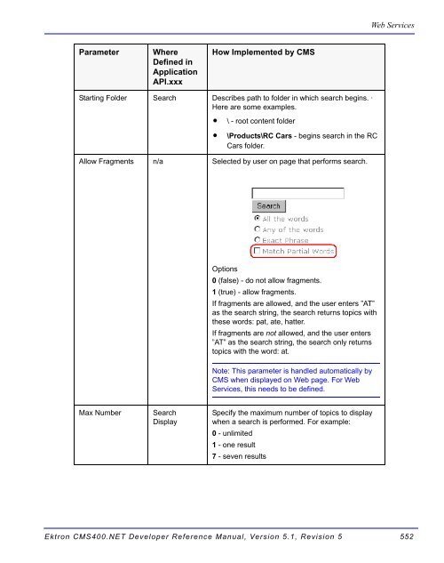 Ektron CMS400.NET Developer Reference Manual