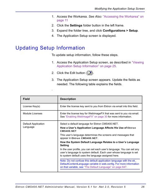 Ektron CMS400.NET Administrator Manual